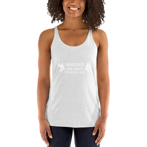 MURDER JIM CROW Women's Racerback Tank