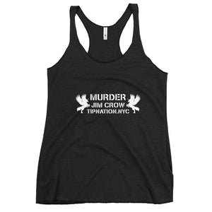 Open image in slideshow, MURDER JIM CROW Women&#39;s Racerback Tank
